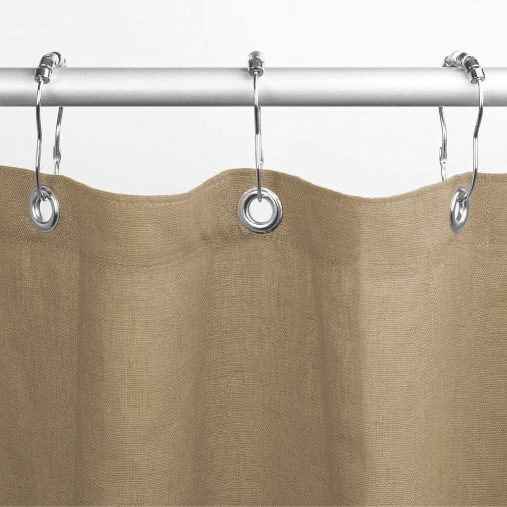 Linen Shower Curtain – Bath, Tub + Stall Sizes