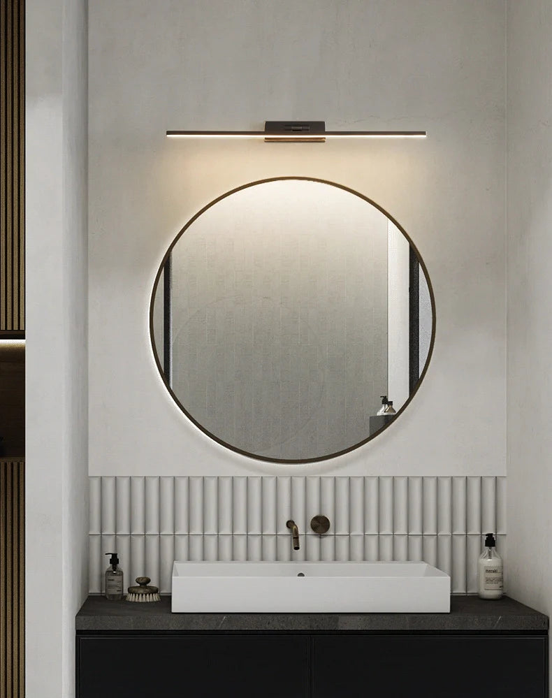 Linear Bathroom Wall Light