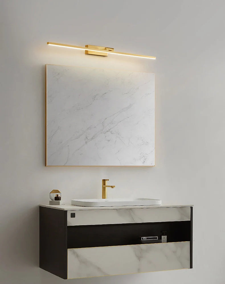 Linear Bathroom Wall Light