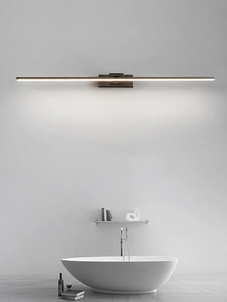Linear Bathroom Wall Light