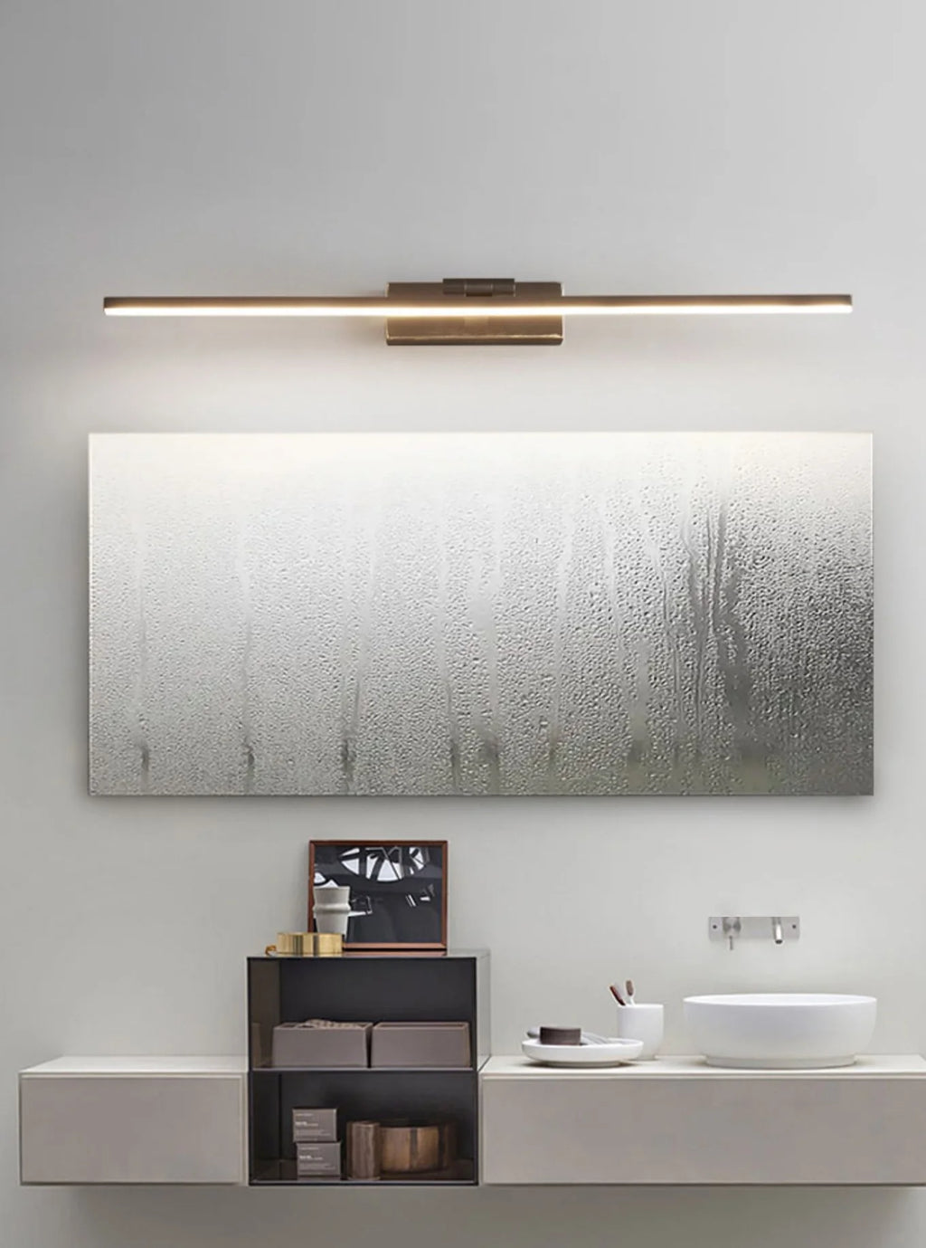 Linear Bathroom Wall Light