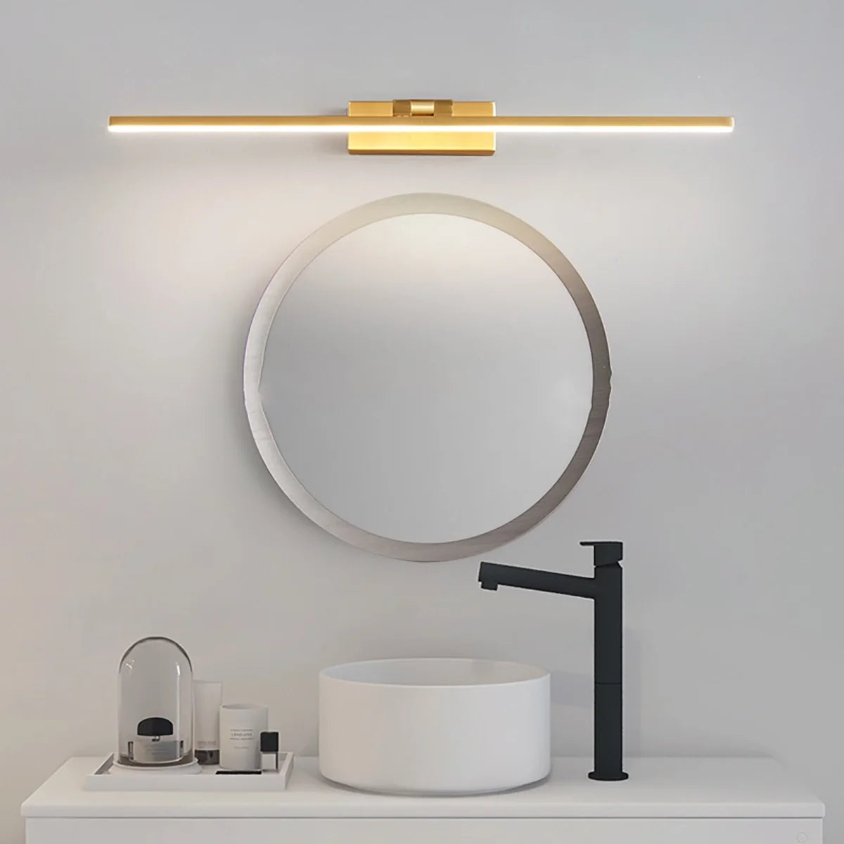 Linear Bathroom Wall Light