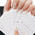 Metallic Nail Art Stickers