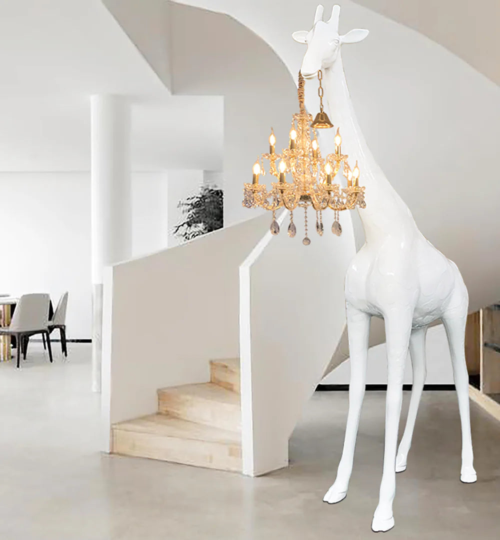 Sculpture Giraffe Floor Lamp