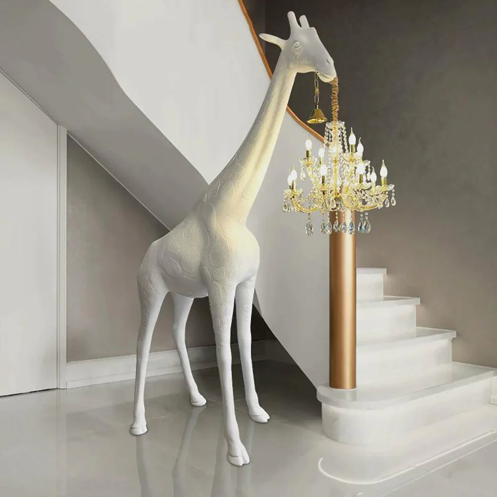 Sculpture Giraffe Floor Lamp