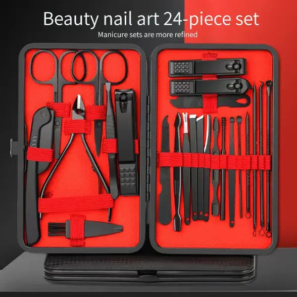 Nail Clipper Set Stainless Steel Manicure and Pedicure Grooming Kit
