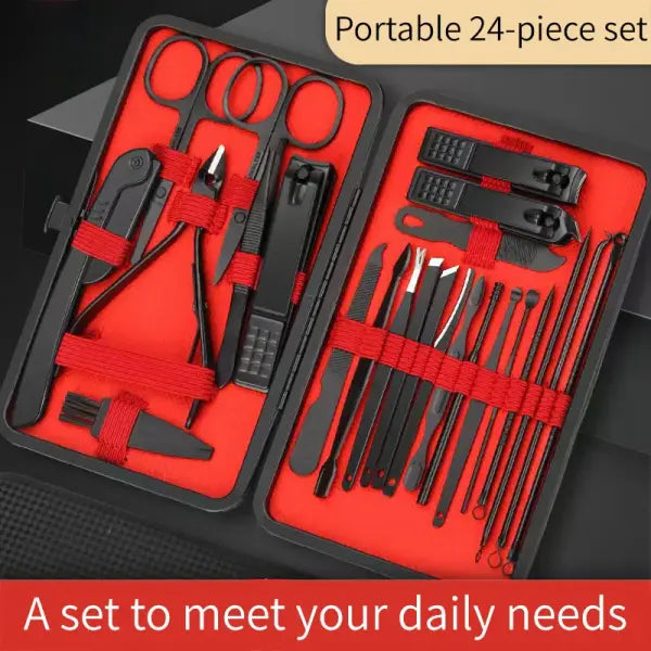 Nail Clipper Set Stainless Steel Manicure and Pedicure Grooming Kit